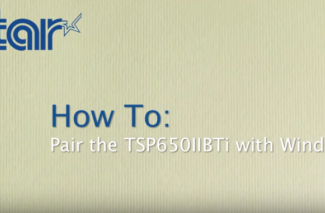 <h4>TSP654/650II Bluetooth</h4> <p> How To: Pair with Windows </p>